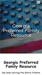 Mobile Screenshot of georgiapreferredfamilyresource.com